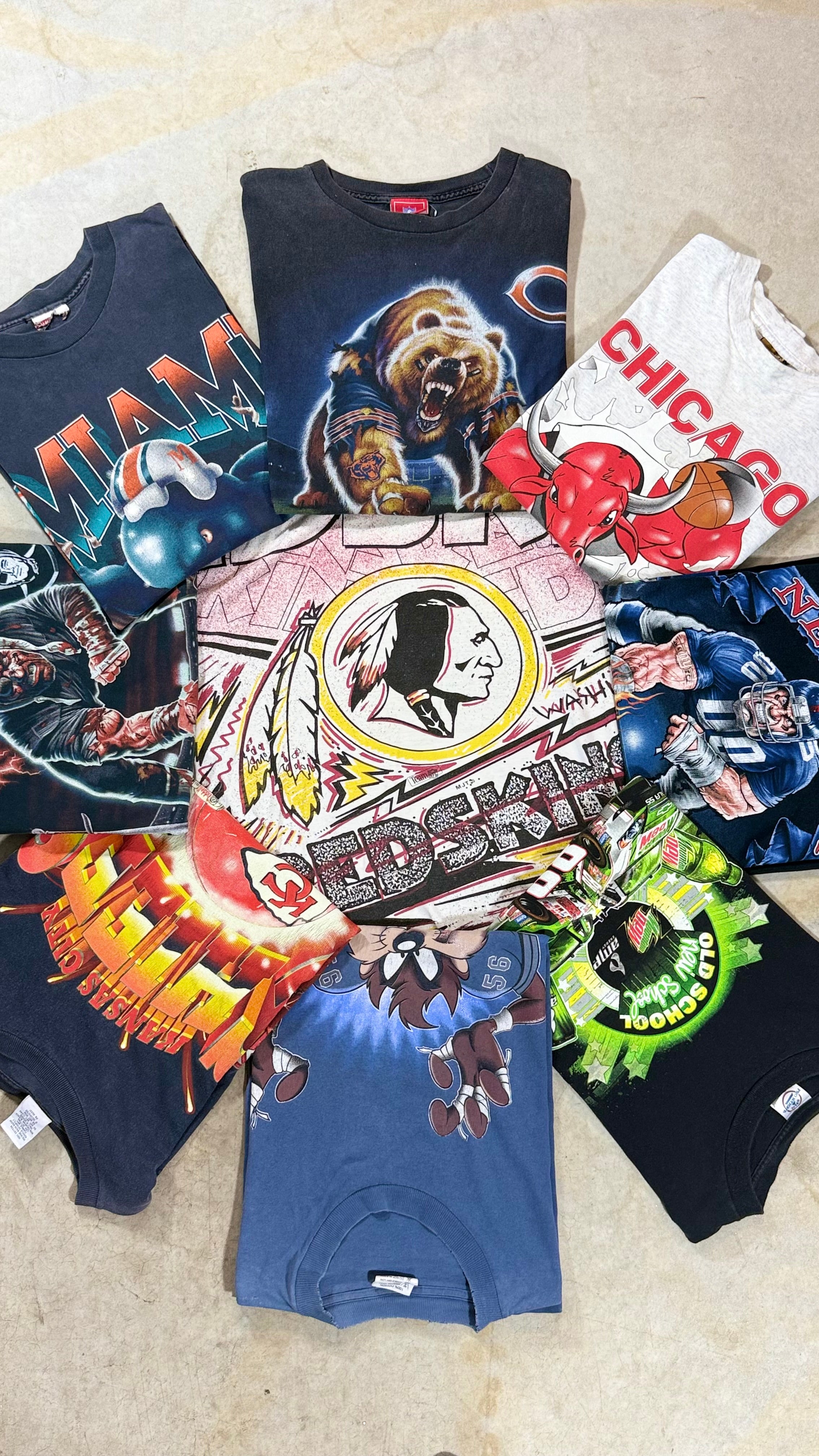 Vintage Sports Clothing | Retro NFL, NBA & NRL Tees – Grandmaster
