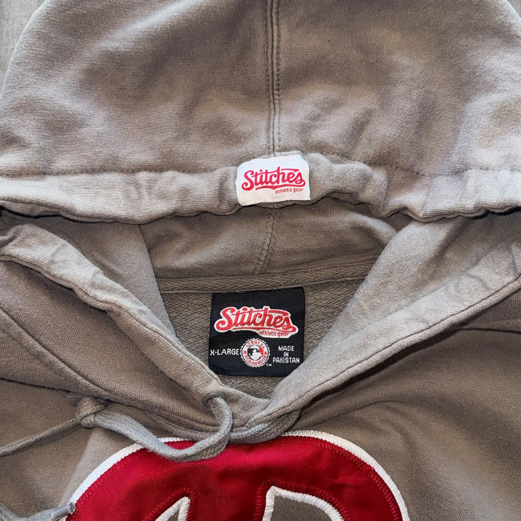 VINTAGE PHILLIES MLB HOODIE - L