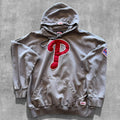 VINTAGE PHILLIES MLB HOODIE - L