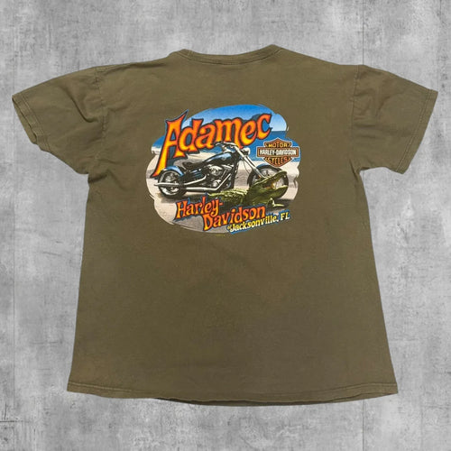 HARLEY DAVIDSON ADAMEC JACKSONVILLE, FL TEE - Grandmaster Vintage