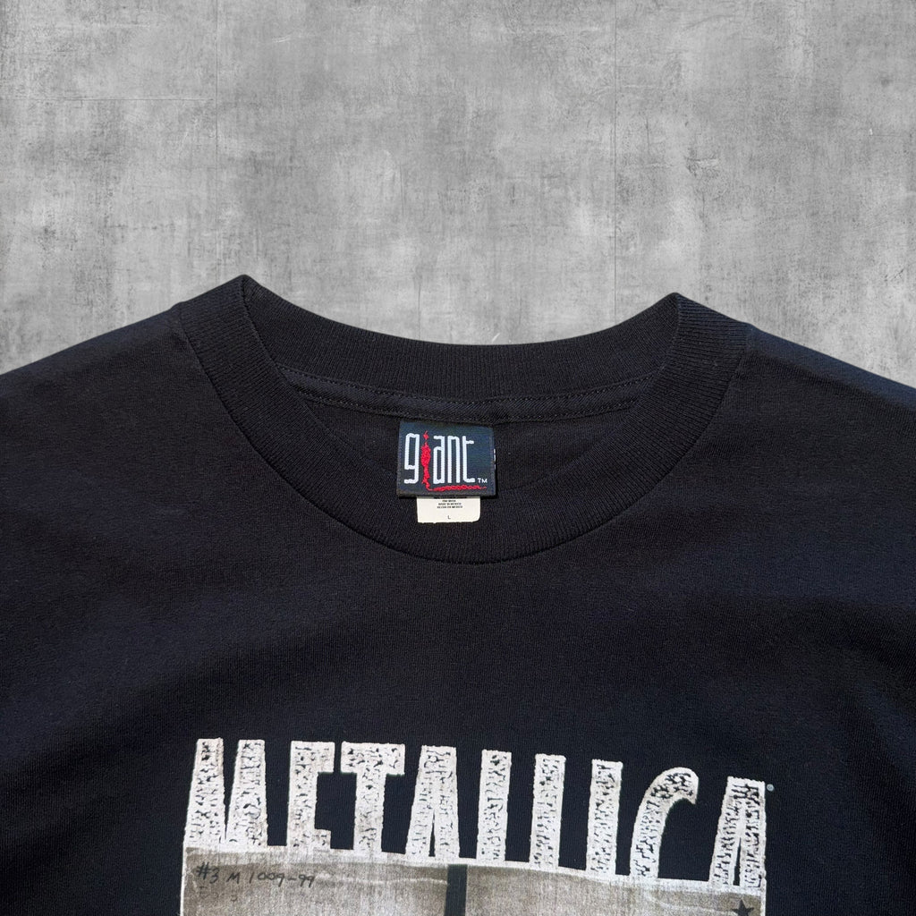 VINTAGE METALLICA MINI TOUR TEE - 1999 - L