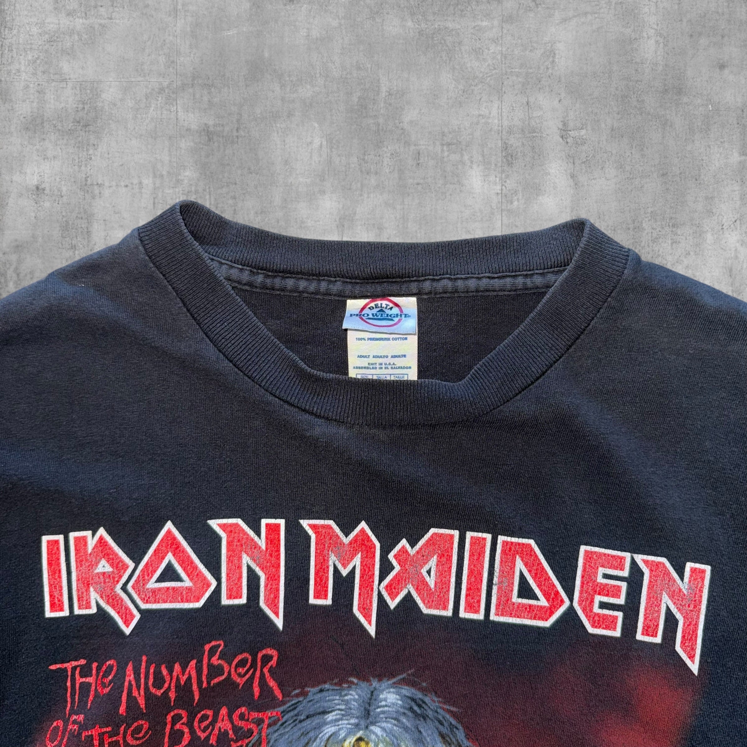 VINTAGE IRON MAIDEN EDDIE RIPS UP NORTH AMERICA - 2005 - L