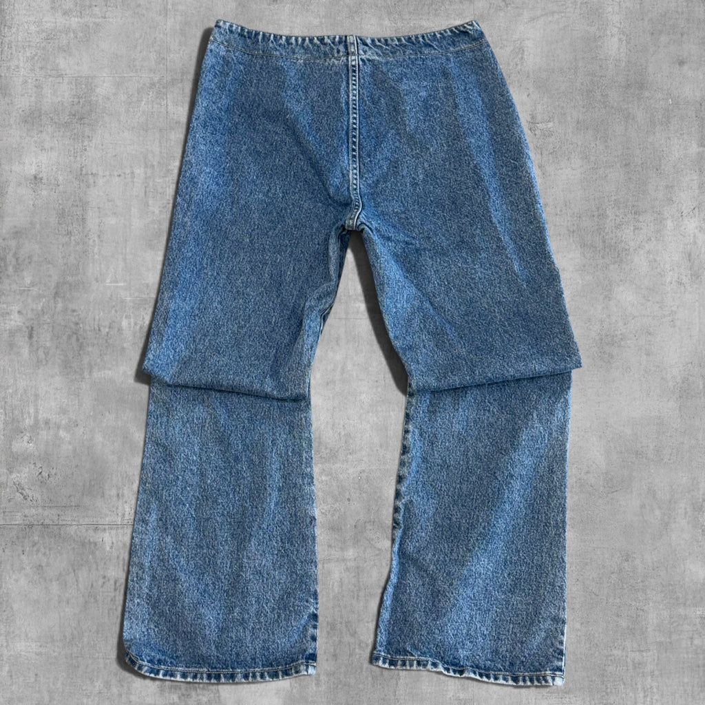 VINTAGE PARIS BLUES HIGH RISE RELAXED DENIM - 13X30