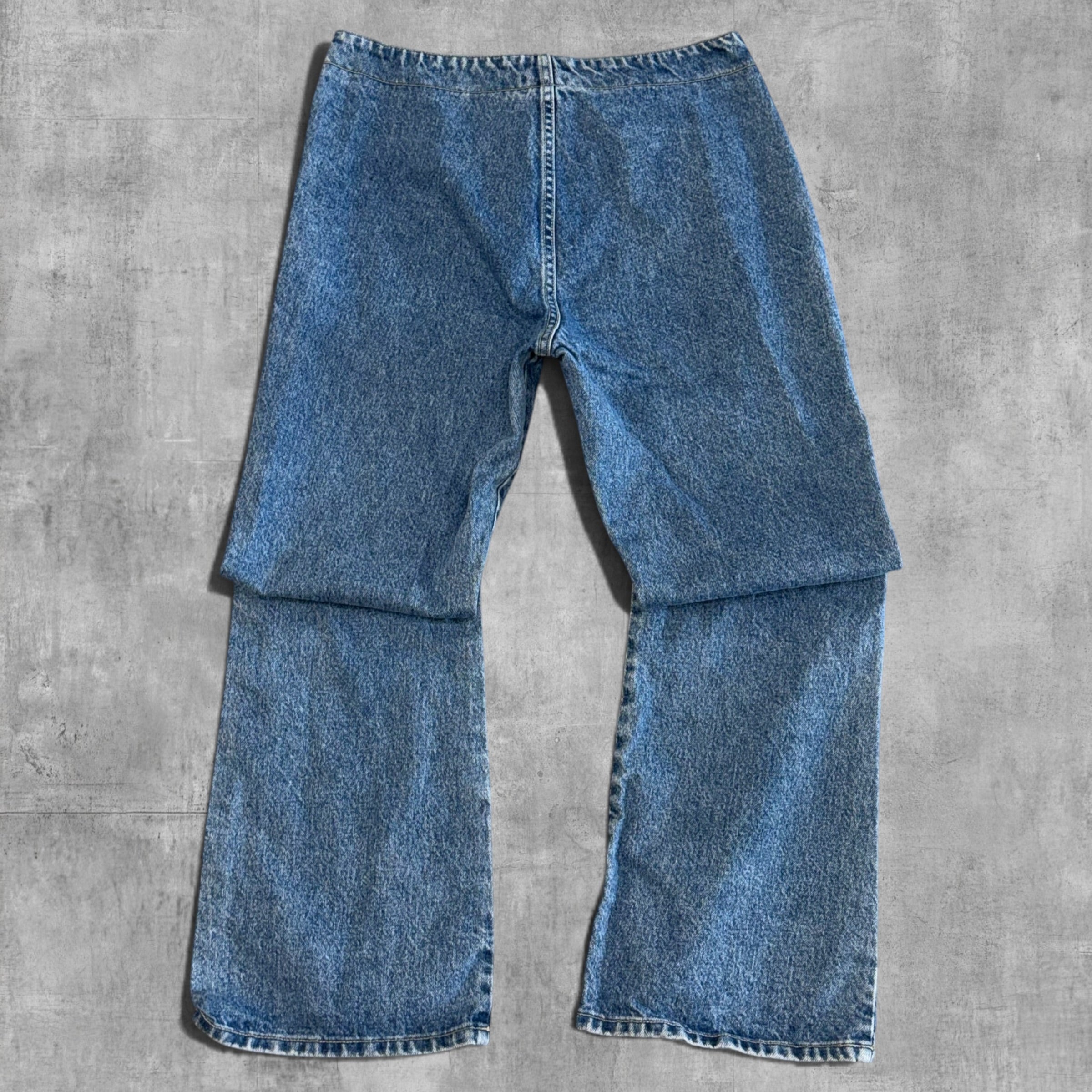 VINTAGE PARIS BLUES HIGH RISE RELAXED DENIM - 13X30