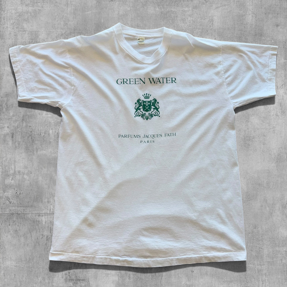 VINTAGE GREEN WATER PARFUMS TEE - XL
