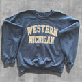 VINTAGE WESTERN MICHIGAN CREWNECK - M