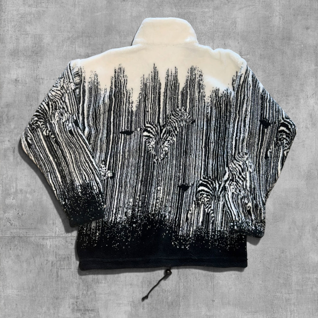 VINTAGE ZEBRA MAZMANIA FLEECE