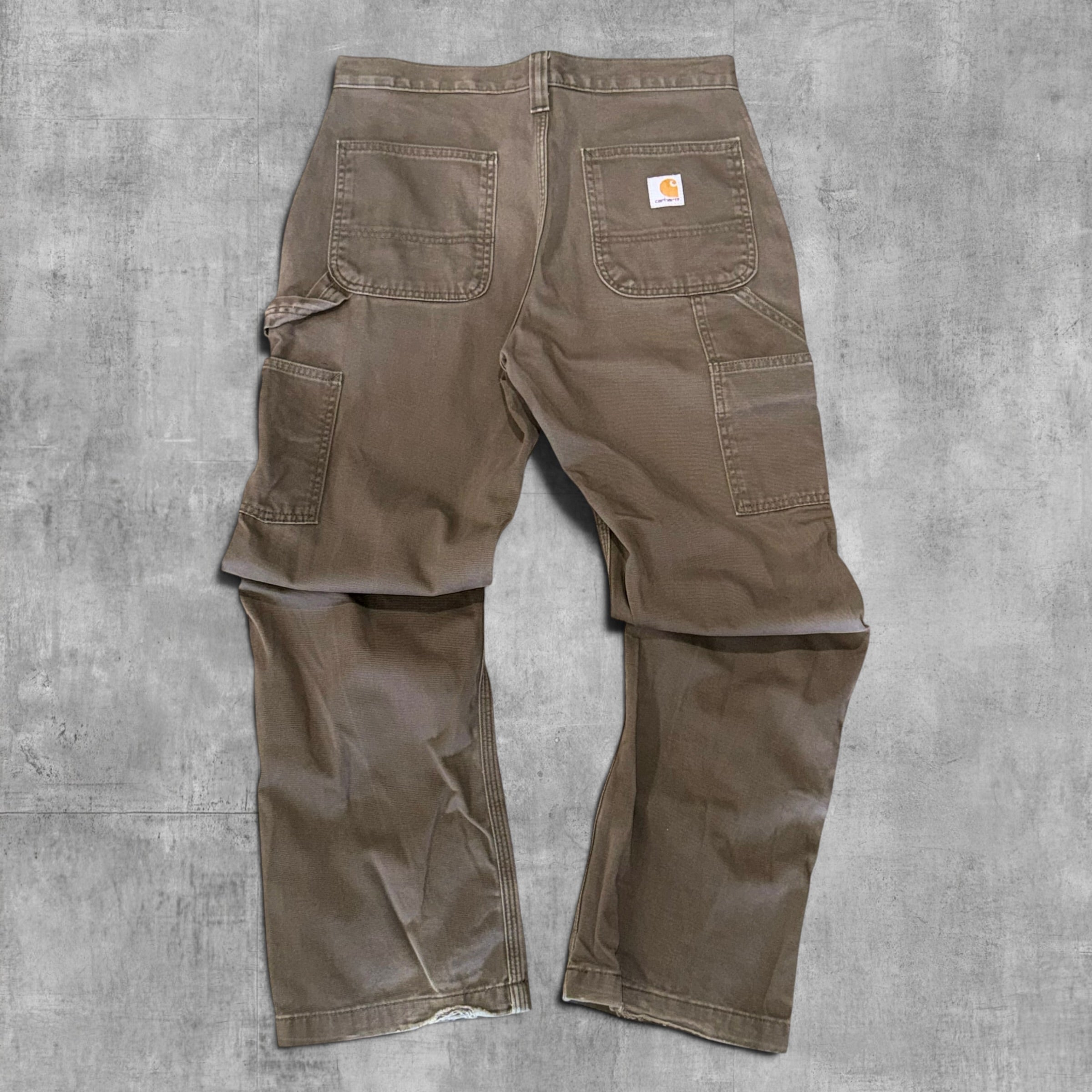 CARHARTT DUNGAREE BROWN CARPENTER 30X30
