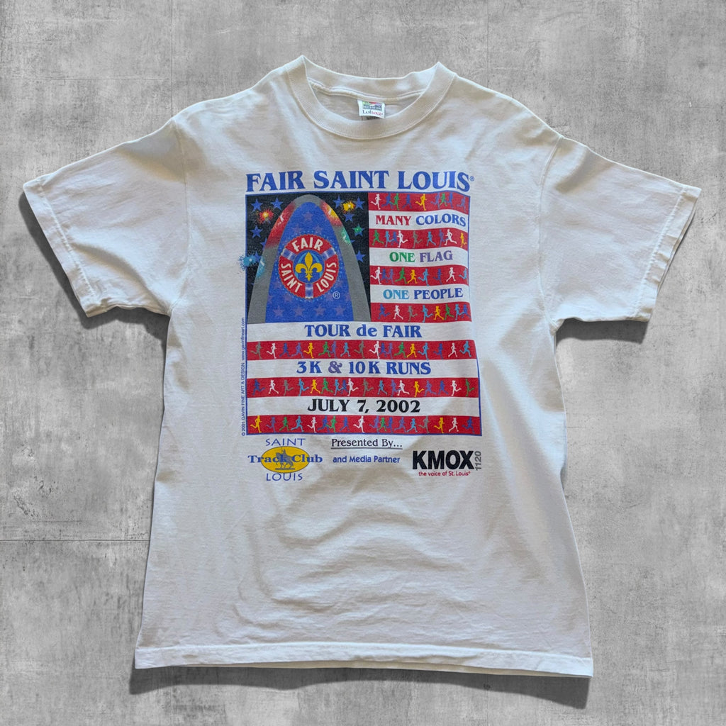 VINTAGE SAINT LOUIS TOUR DE FAIR TEE - 2002 - L