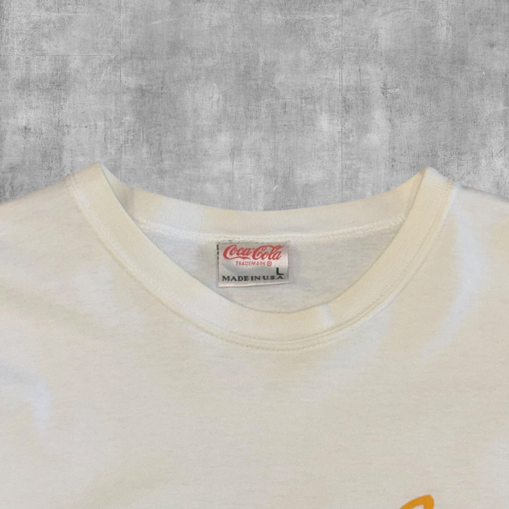 VINTAGE COCA COLA 5TH AVENUE NEW YORK TEE - L - 1996