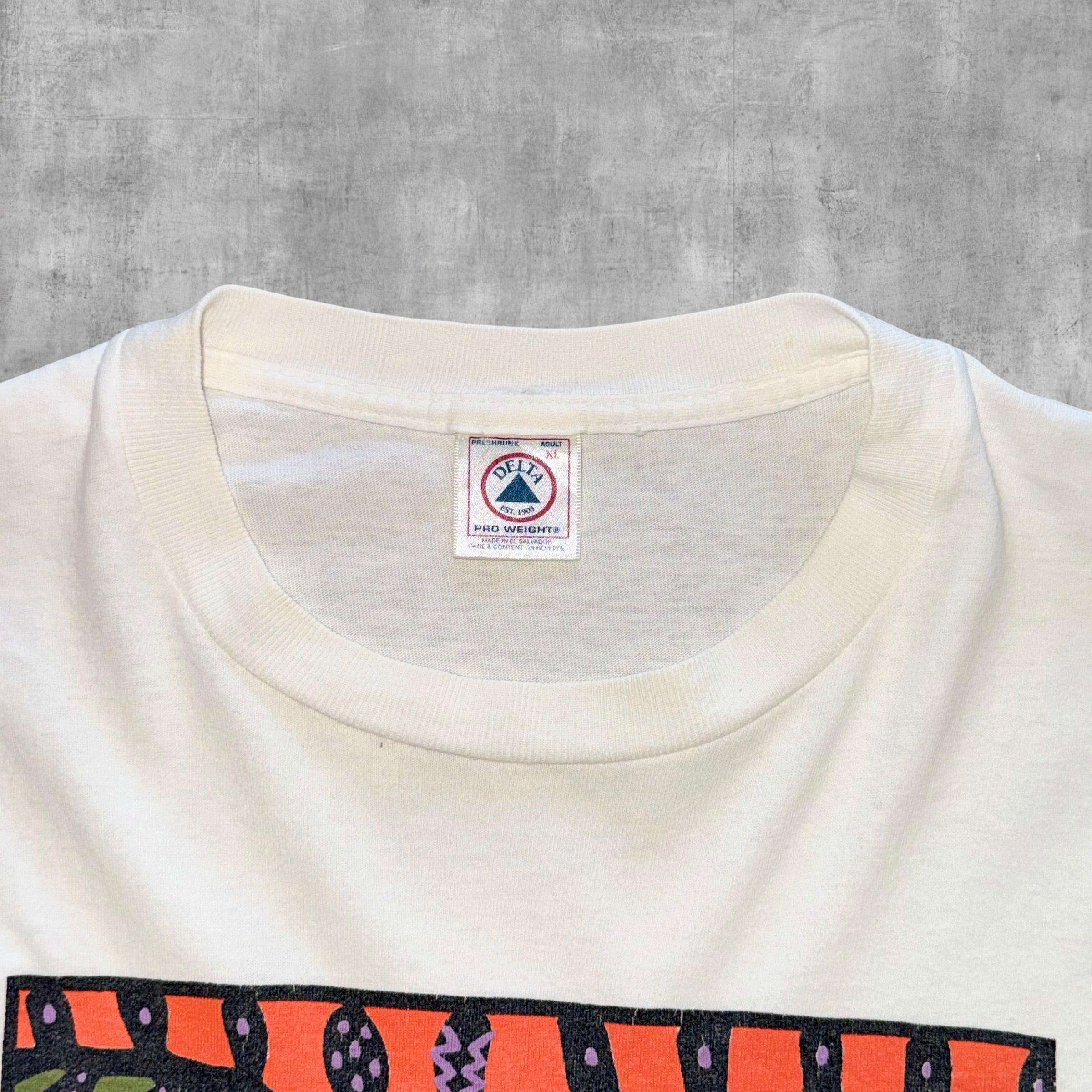 VINTAGE KALAHARI DESERT CQOISE, BRITISH AIRLINES TEE - XL