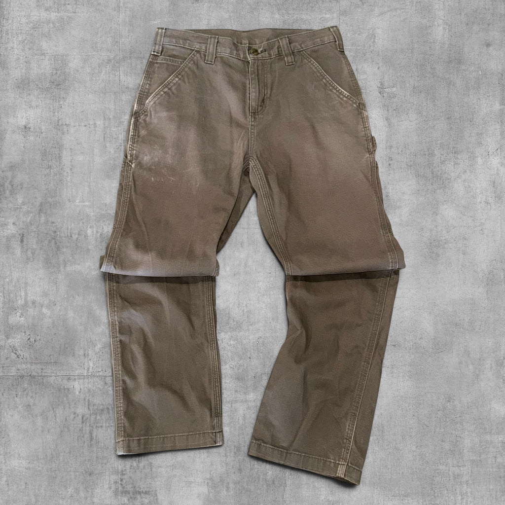 CARHARTT DUNGAREE BROWN CARPENTER 30X30