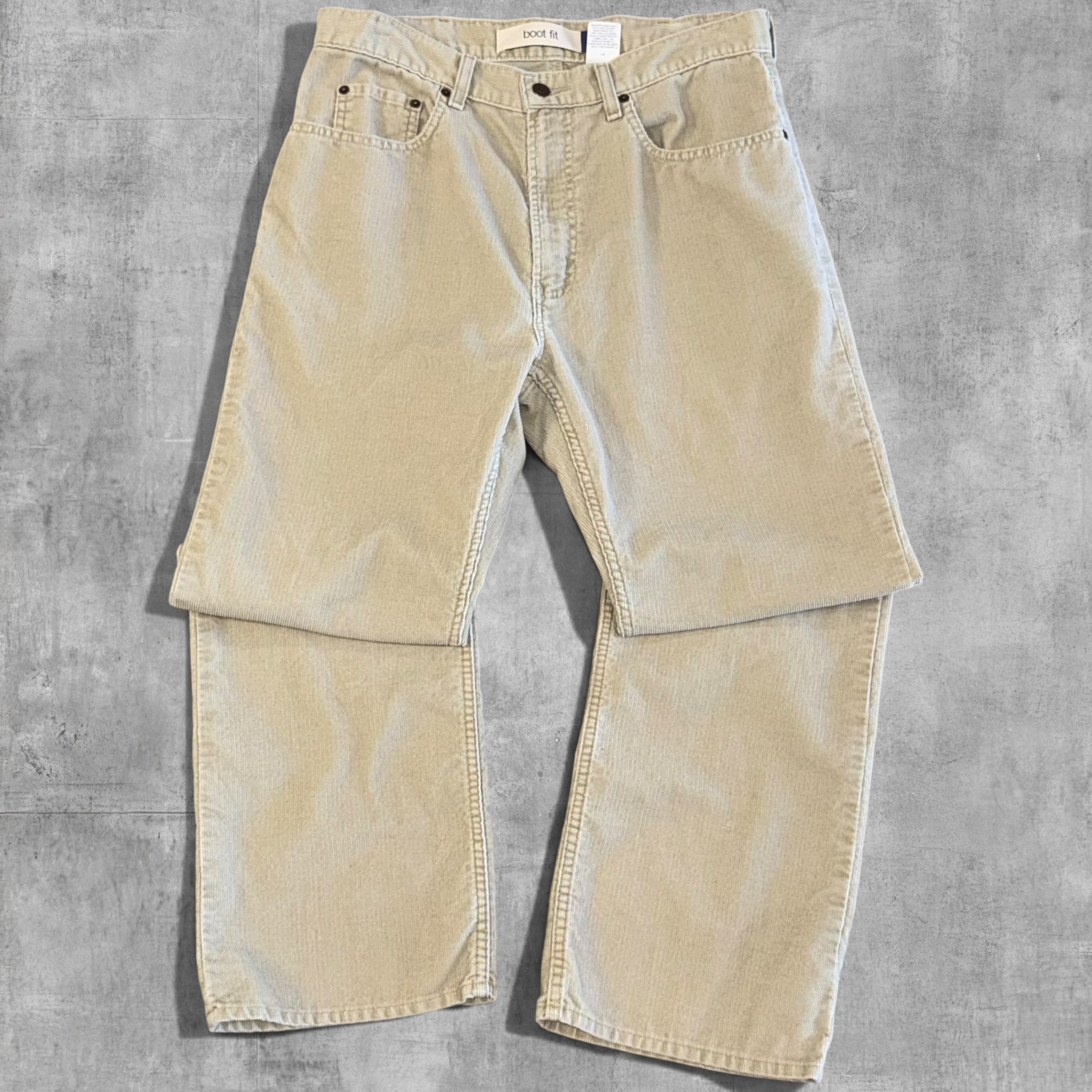 VINTAGE GAP BOOT CUT CORDUROY - 34X30