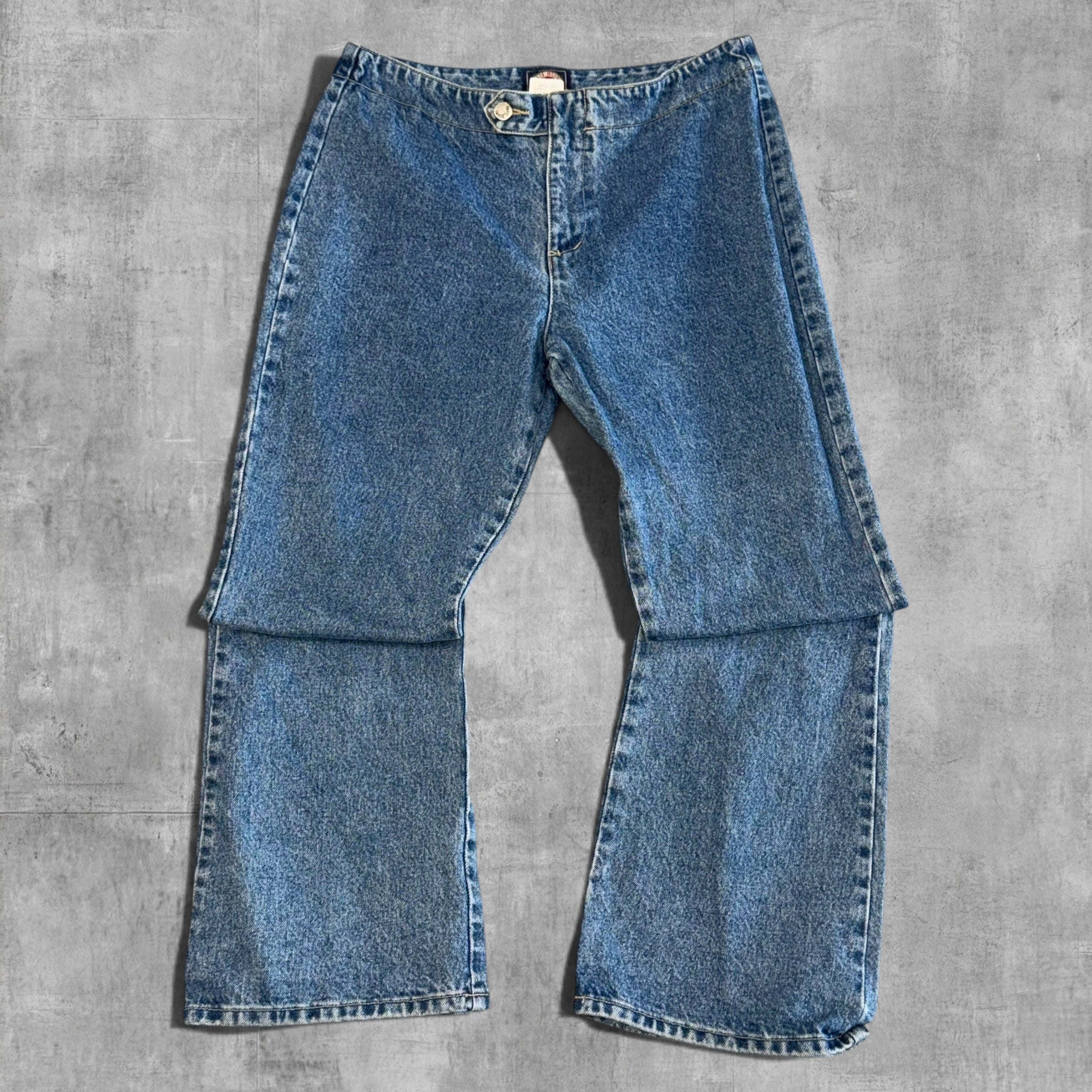 VINTAGE PARIS BLUES HIGH RISE RELAXED DENIM - 13X30