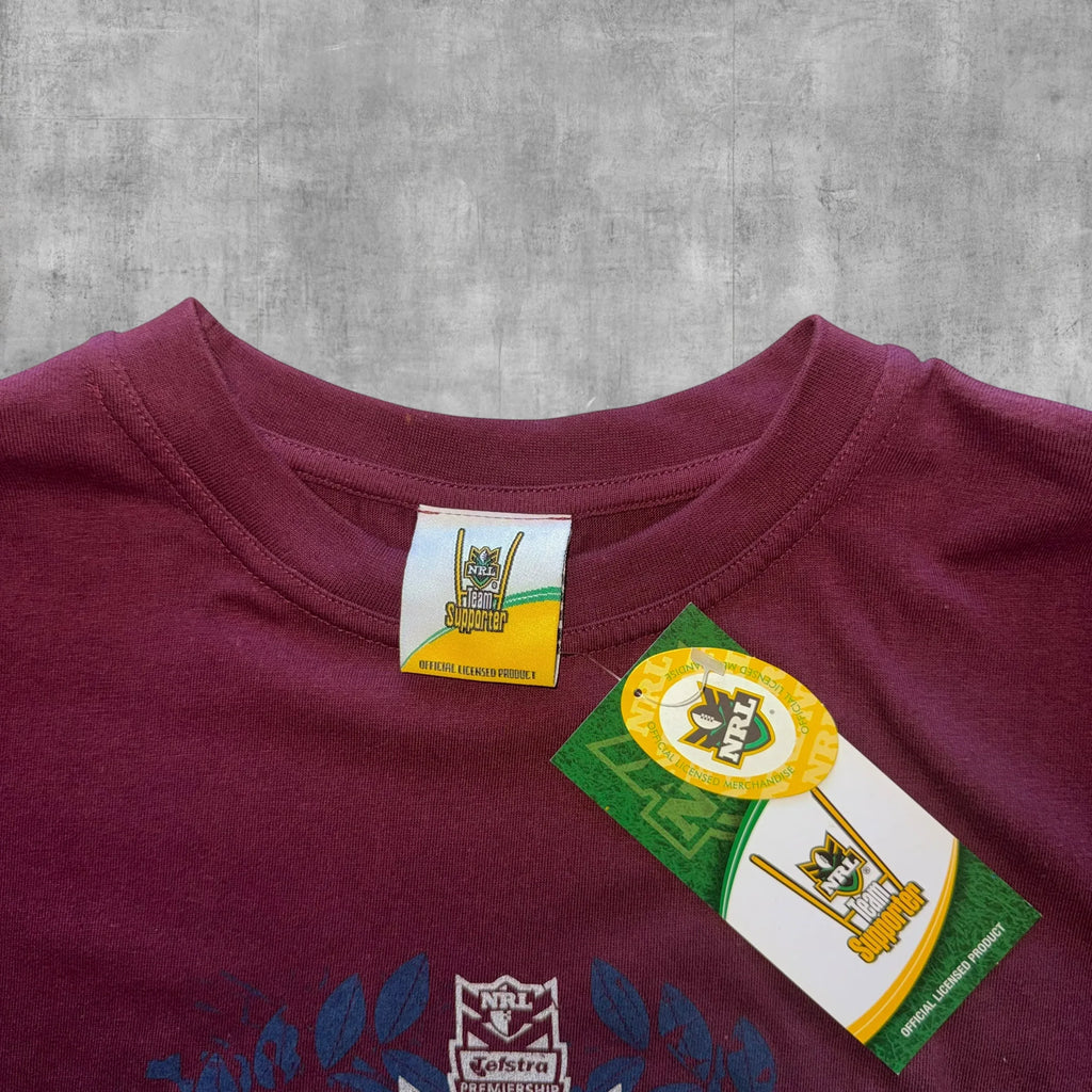 MANLY SEA EAGLES GLORY BOUND NRL PREMIERS TEE - 2008 - Grandmaster Vintage