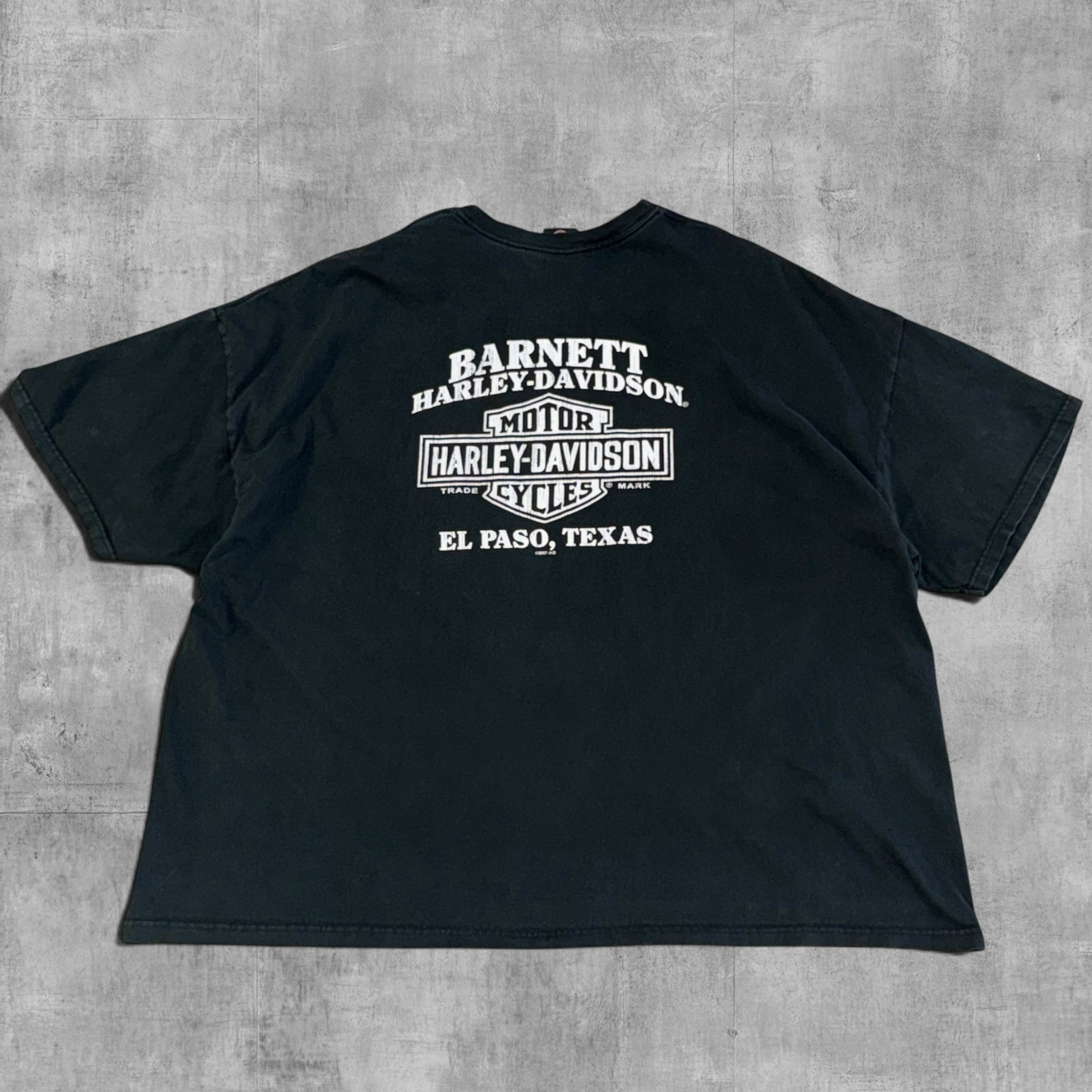 VINTAGE HARLEY DAVIDSON BARNETT EL PASSO TEXAS - 3XL (BOXY) - 2006