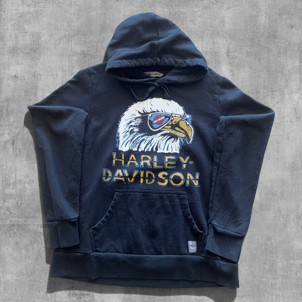 HARLEY DAVIDSON EAGLE HOODIE - L