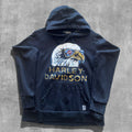 HARLEY DAVIDSON EAGLE HOODIE - L