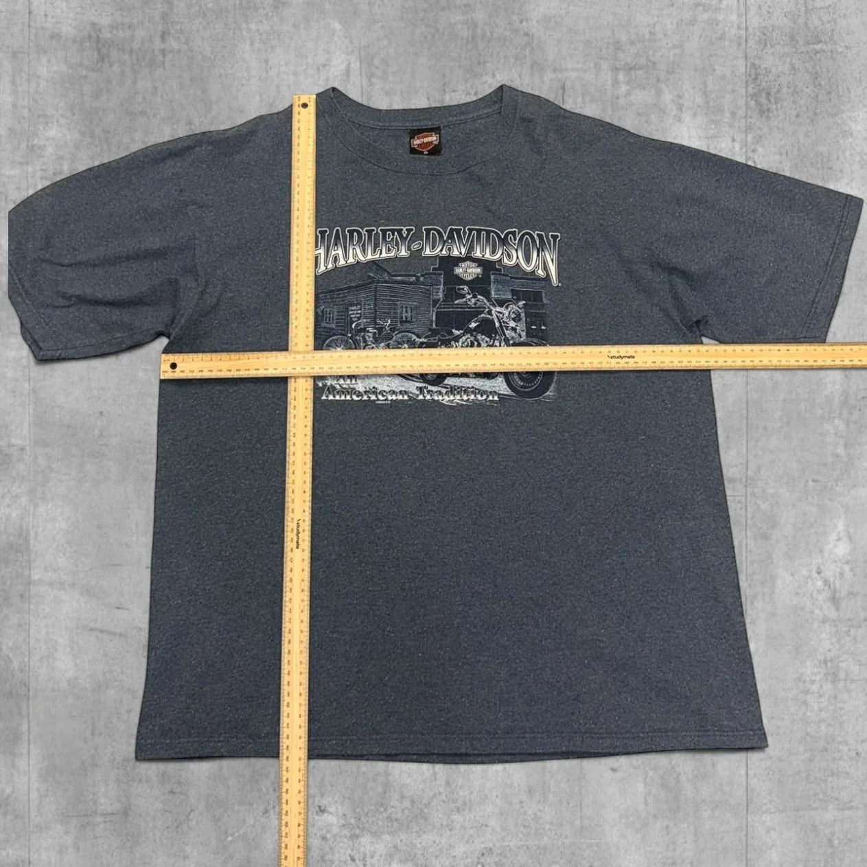 VINTAGE HARLEY DAVIDSON SHAWNEE, KS TEE - Grandmaster Vintage