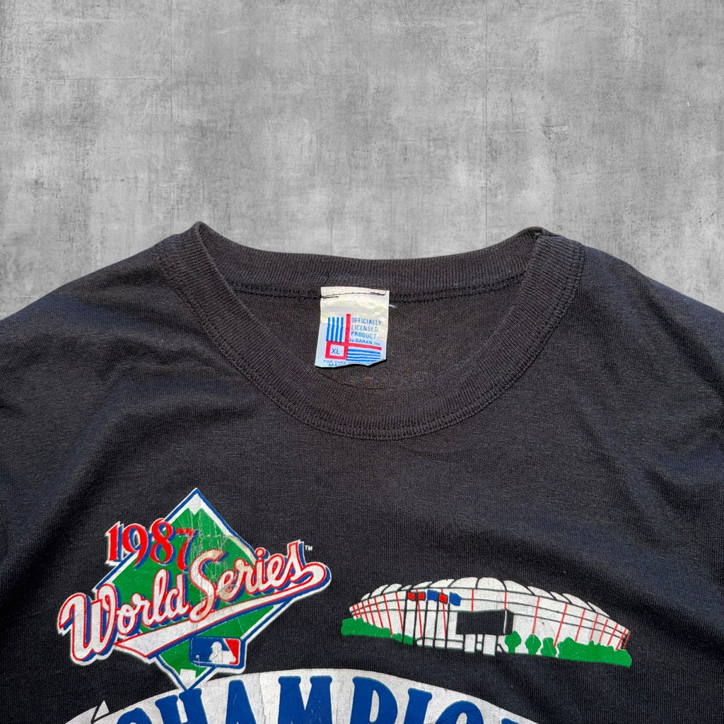 VINTAGE 1987 WORLD SERIES CHAMPIONS -