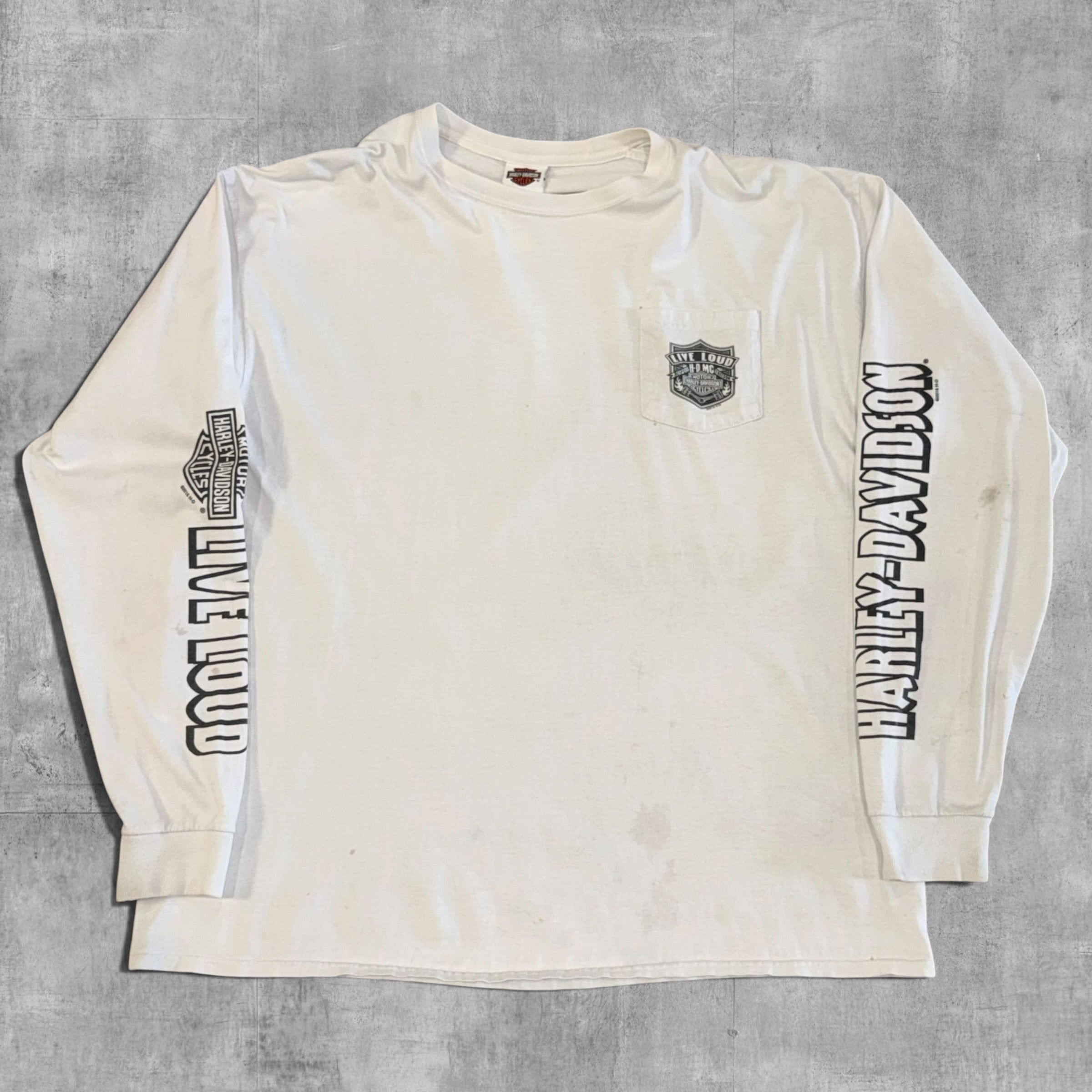 HARLEY DAVIDSON DELUXE SUNDANCE WYOMING, LONG SLEEVE - XXL - 2011