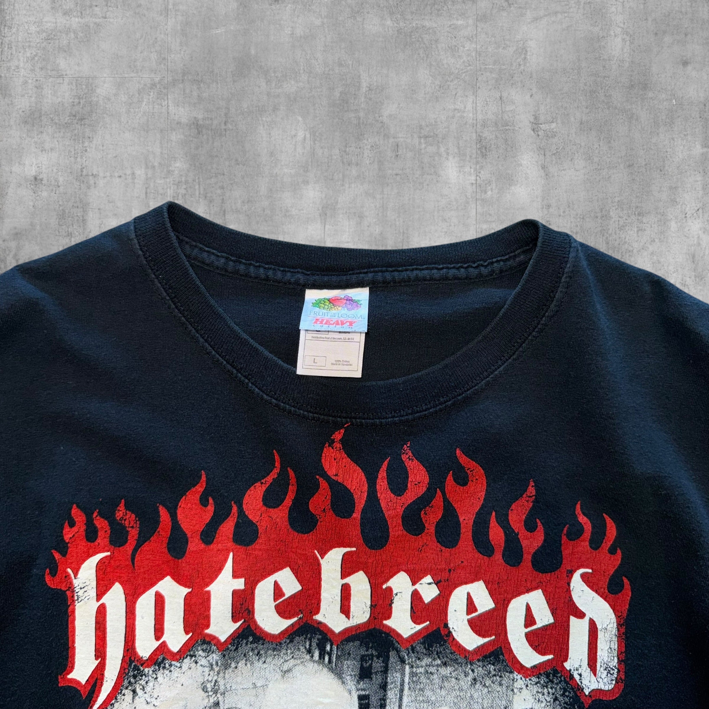 HATEBREED HARPOS I SURVIVED SOLD OUT TOUR TEE - 2008 - L