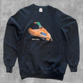 VINTAGE BLACK HILLS DUCK SWEATSHIRT - L