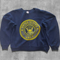 VINTAGE US NAVY 3M REFLECTIVE SWEATSHIRT - L