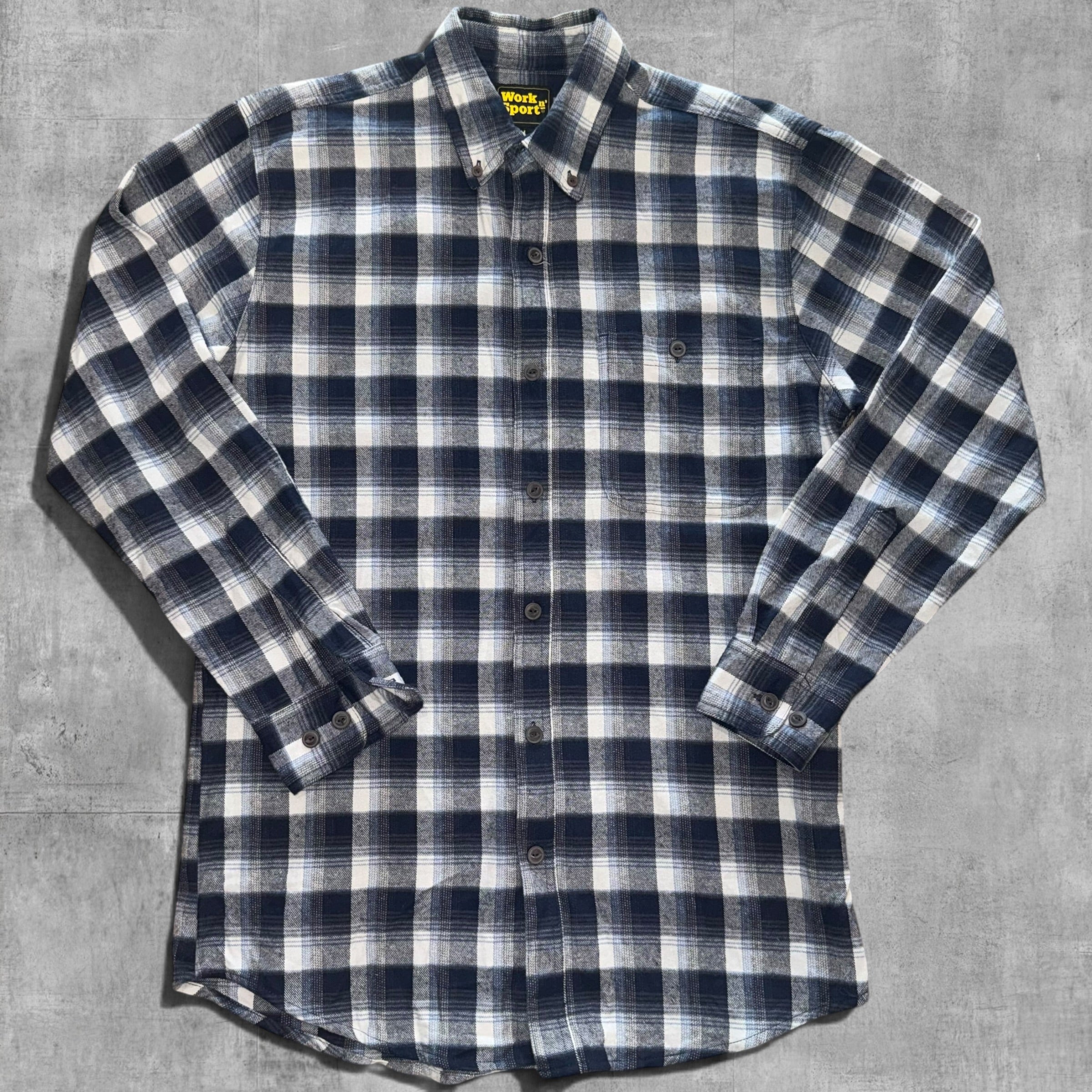 VINTAGE WORK AND SPORT FLANNO