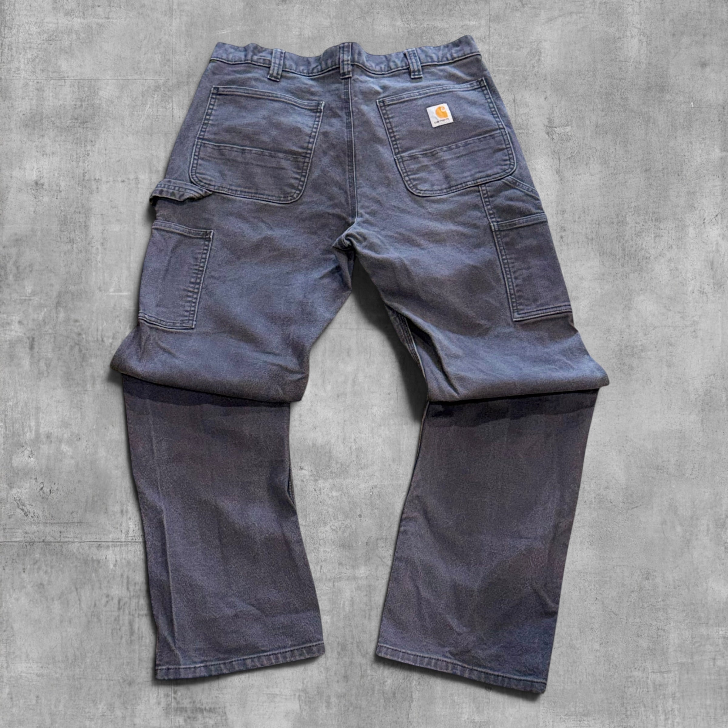 CARHARTT DOUBLE KNEE DUNGAREE CARPENTER PANT - 34X32