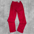 VINTAGE ROCKY MOUNTAIN ROCKIES HIGH WAISTED TAPERED RED DENIM - 5X34