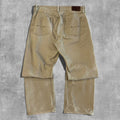 VINTAGE POLO RALPH LAUREN STRAIGHT LEGGED KAHKI DENIM - 32X32
