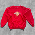 VINTAGE HARD ROCK CARE CAFE HONOLULU EMBROIDERED SWEATSHIRT - XL