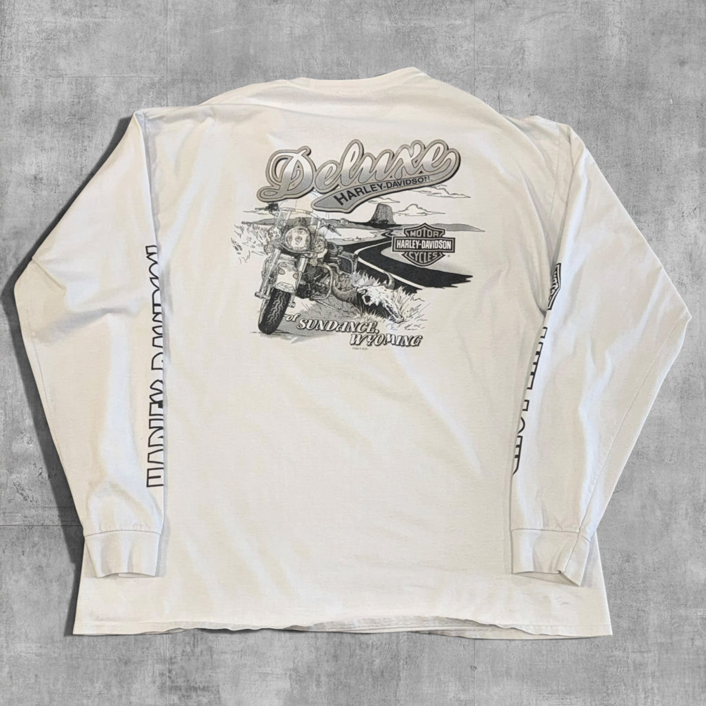 HARLEY DAVIDSON DELUXE SUNDANCE WYOMING, LONG SLEEVE - XXL - 2011