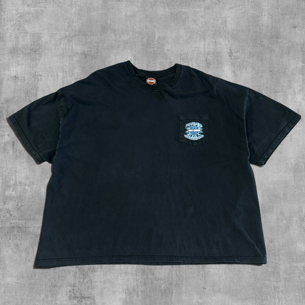 VINTAGE HARLEY DAVIDSON BARNETT EL PASSO TEXAS - 3XL (BOXY) - 2006