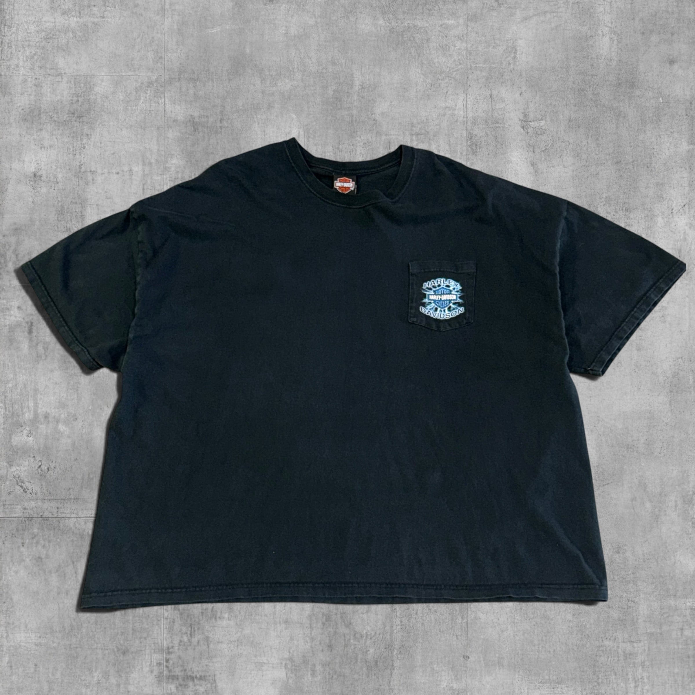 VINTAGE HARLEY DAVIDSON BARNETT EL PASSO TEXAS - 3XL (BOXY) - 2006
