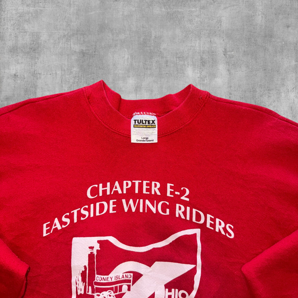 VINTAGE GOLD WING ROAD RIDERS SWEATSHIRT - L