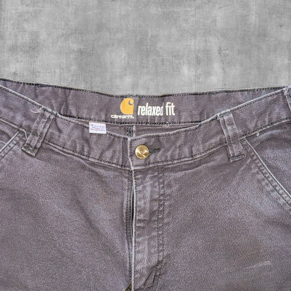 CARHARTT DOUBLE KNEE DUNGAREE CARPENTER PANT - 34X32