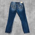 VINTAGE SILVER JEANS CO LOW RISE CAPRI - 6X22