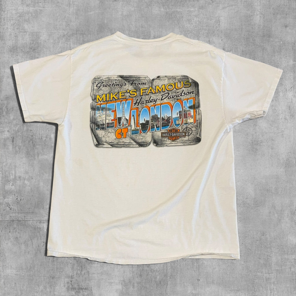 HARLEY DAVIDSON NEW LONDON CT, POSTCARD - L - 2011