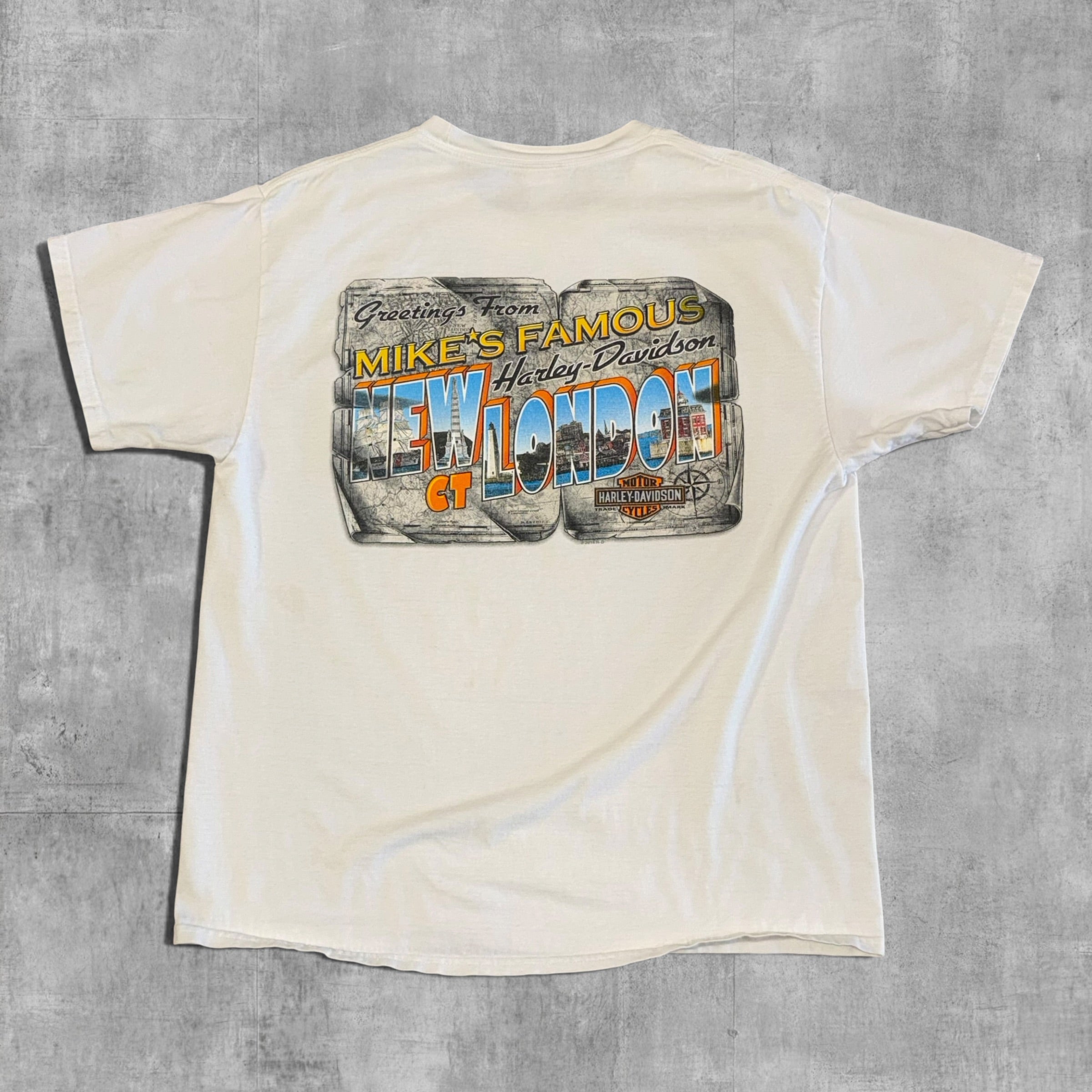 HARLEY DAVIDSON NEW LONDON CT, POSTCARD - L - 2011