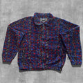 VINTAGE OBERMEYER PATTERNED FLEECE - M