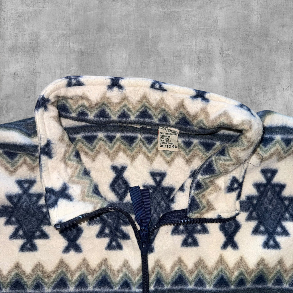 VINTAGE AZTEC 1/4 ZIP FLEECE