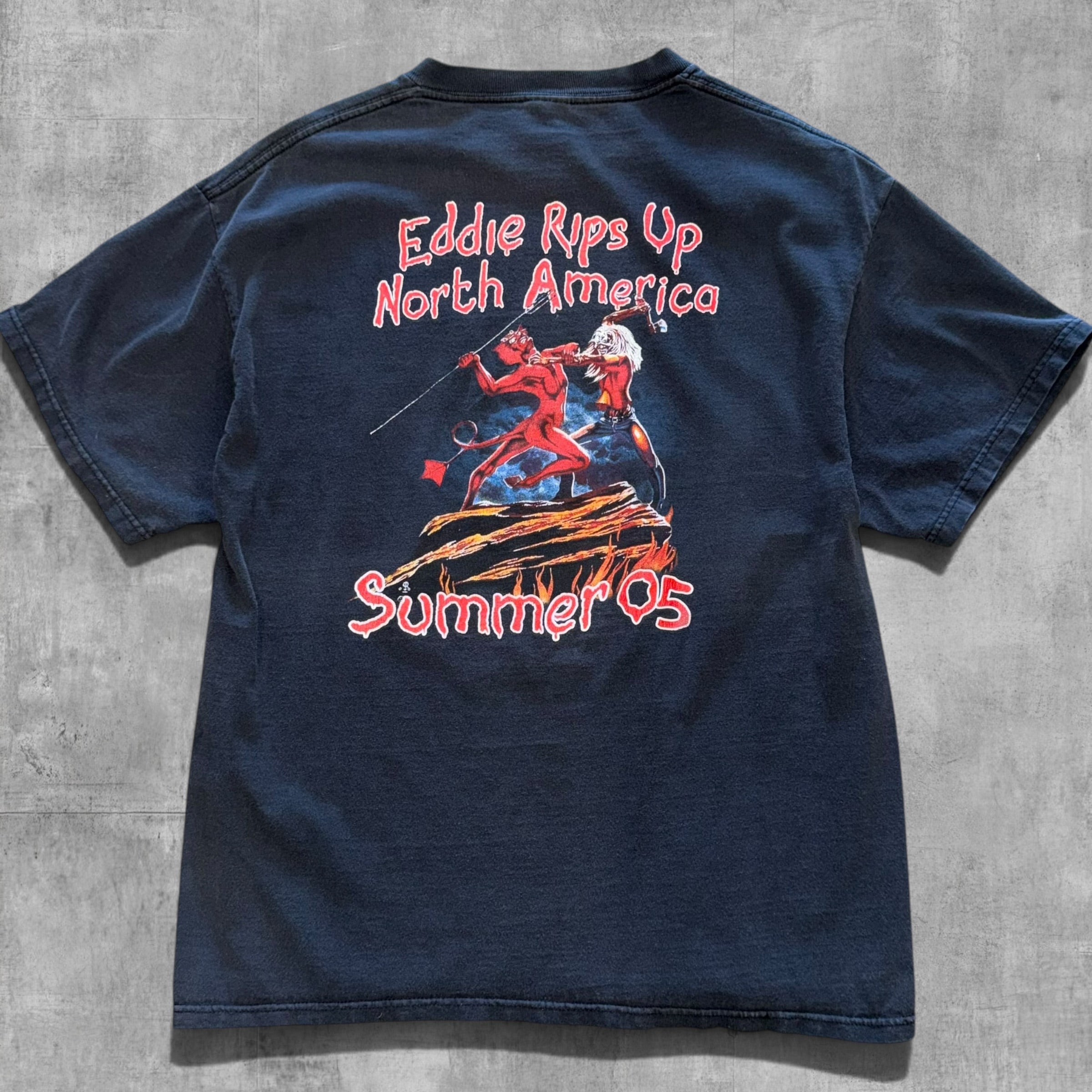 VINTAGE IRON MAIDEN EDDIE RIPS UP NORTH AMERICA - 2005 - L