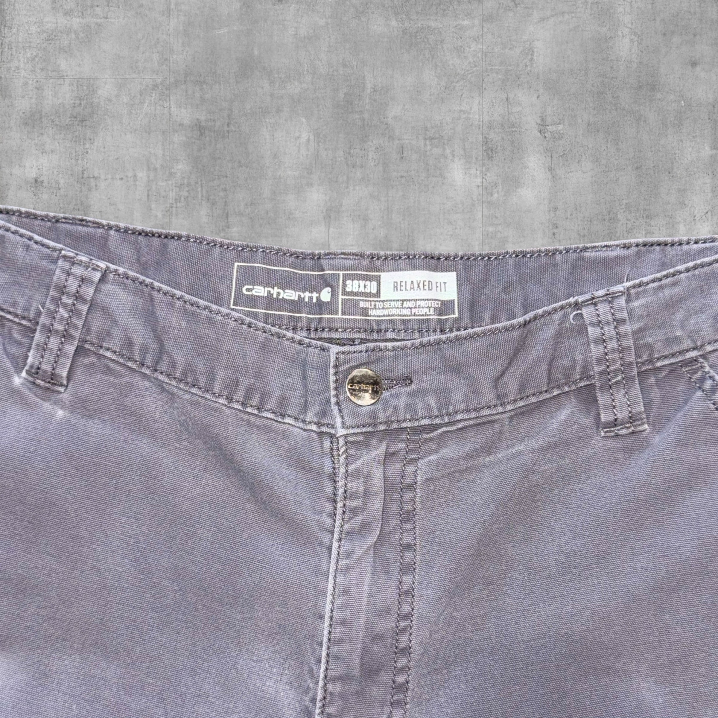 CARHARTT RELAXED FIT GREY PANT - 38X30