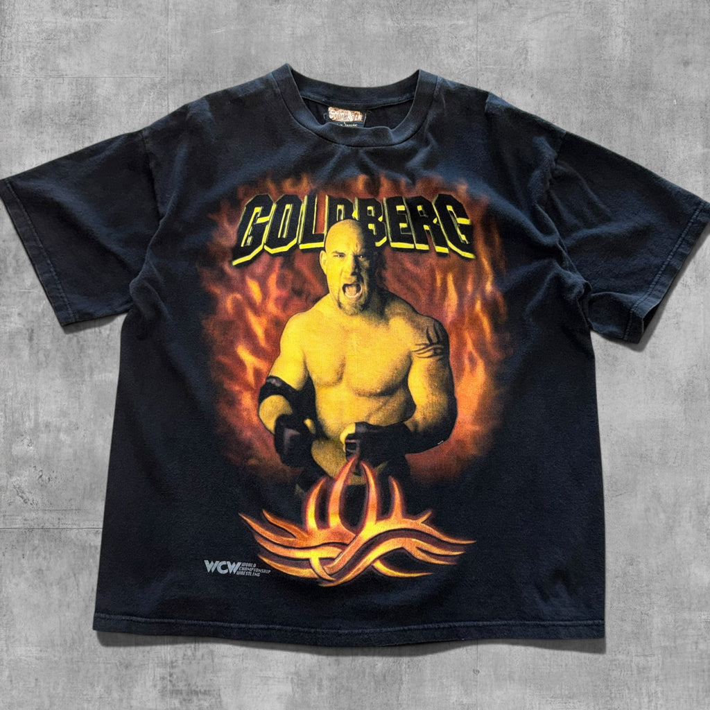 VINTAGE WCW GOLDBERG TEE - L