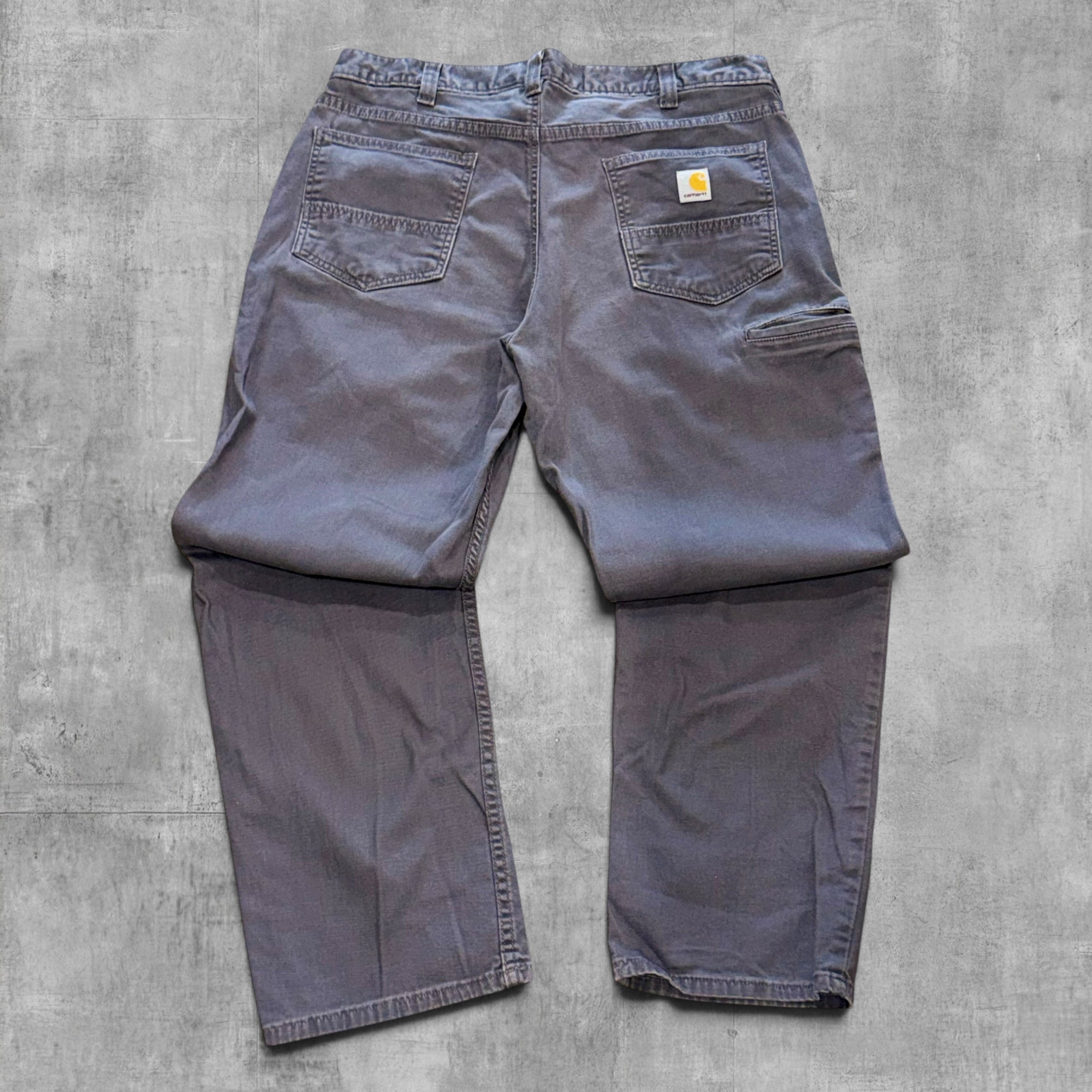 CARHARTT DARK GREY RELAXED FIT PANT - 38X32