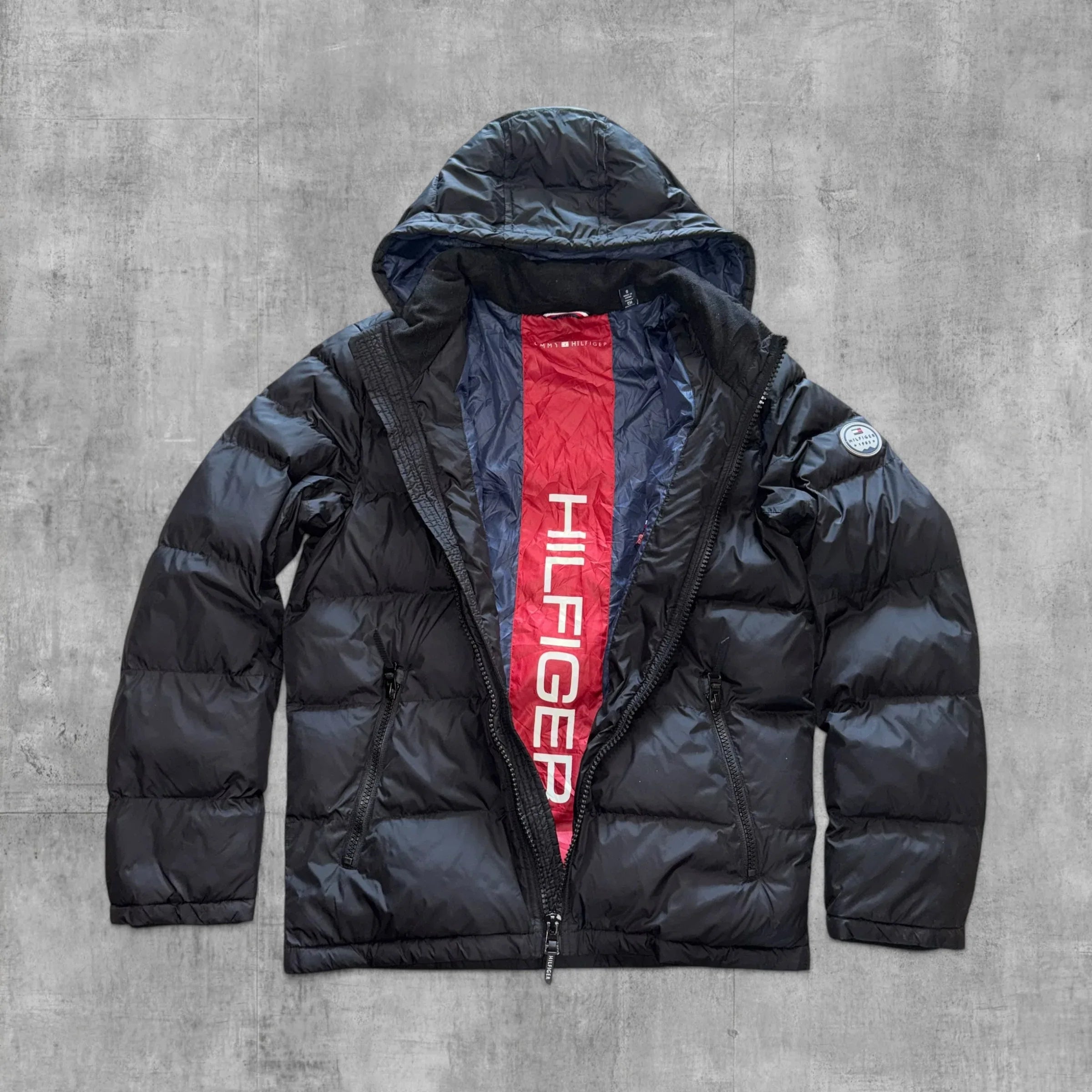 TOMMY HILFIGER PADED PUFFER JACKET - L