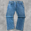 CARHARTT RELAXED BLUE DENIM JEANS - 38X32