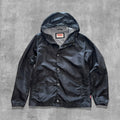 LEVIS HOODED SATIN COACHES JACKET - L